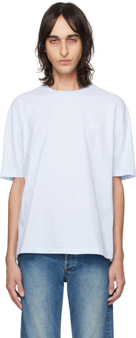 Póló A.P.C. Joachim T-shirt Kék | COFDW-H26383, 0