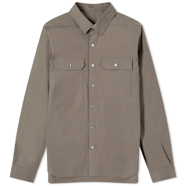 Kabátok Rick Owens Heavy Cotton Outershirt Szürke | RU01D3729-TE-34