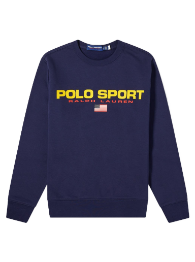 Sweatshirt Polo by Ralph Lauren Polo Sport Crew Sweat Sötétkék | 710835770001