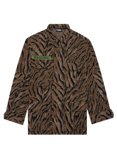 Dzsekik Pleasures Jungle Jacket Barna | P21F028-BROWN