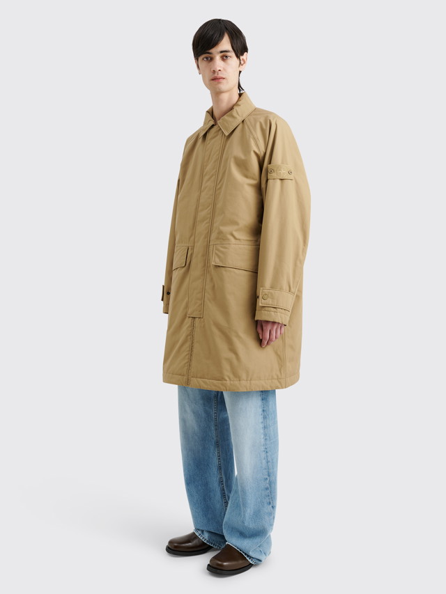 Kabátok Stone Island Ghost Coat Dark Beige Bézs | 7915710F1 V0098