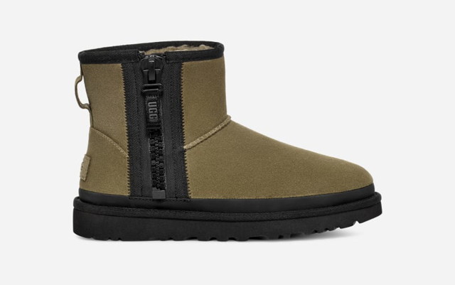 Sneakerek és cipők UGG ® Classic Mini Zipper Tape Zöld | 1144034-BTOL