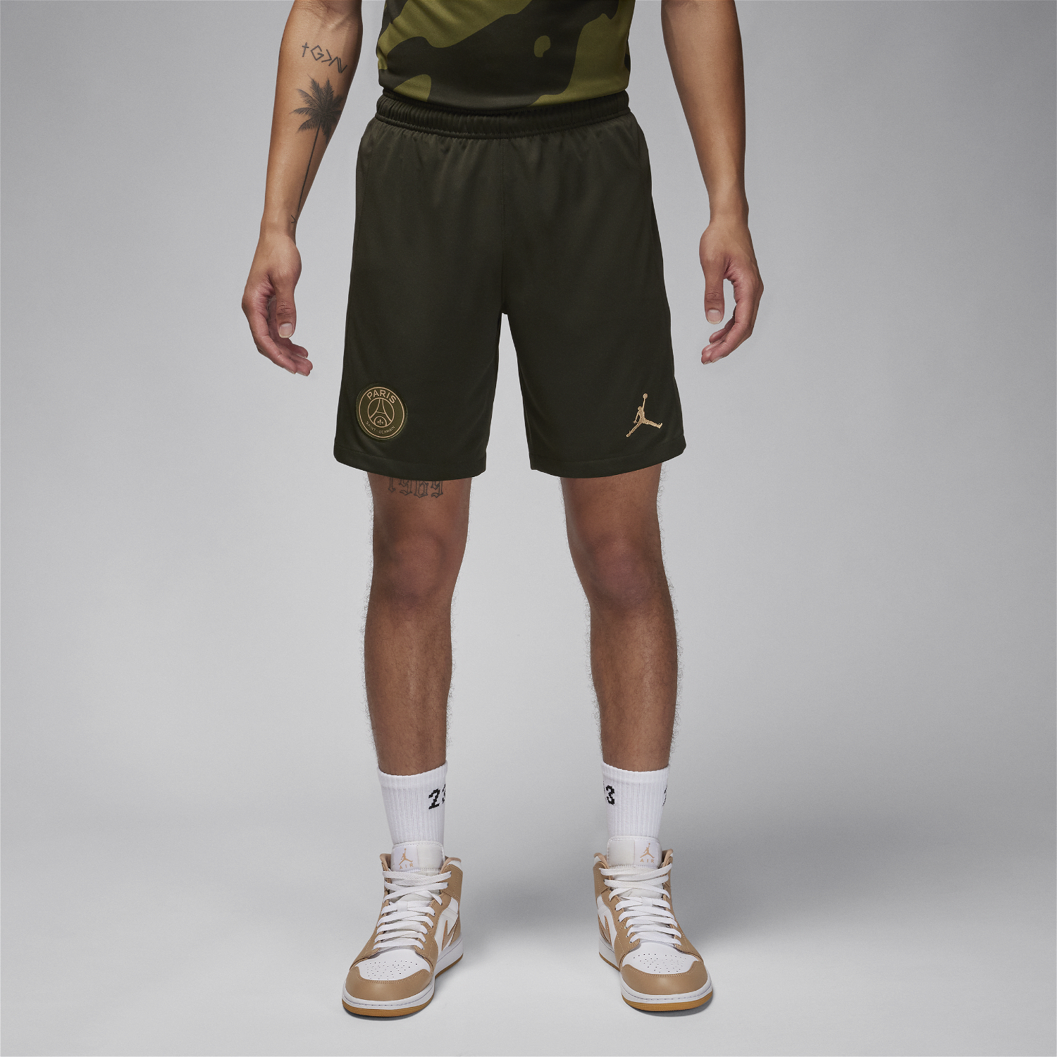 Rövidnadrág Nike Jordan Dri-FIT Paris Saint-Germain Stadium 2023/24 Zöld | FD6505-326, 0