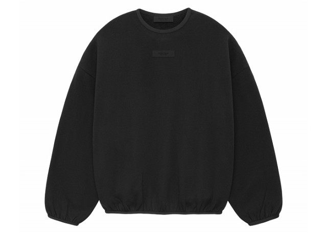 Sweatshirt Fear of God Core Collection Crewneck Black Fekete | 192SU244680F
