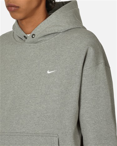 Sweatshirt Nike Swoosh Thermo Fleece Hooded Sweatshirt Dark Grey Heather Szürke | FN3347-063, 5