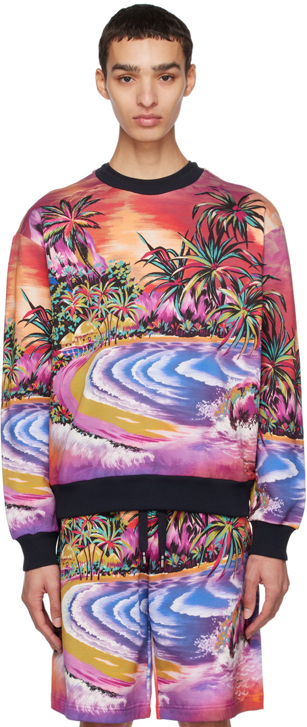 Sweatshirt Dolce & Gabbana Multicolor Printed Sweatshirt Többszínű | G9ABTTHI7O6