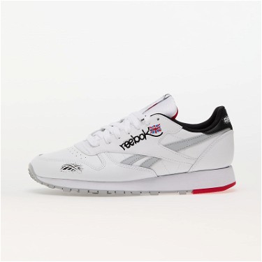 Sneakerek és cipők Reebok Classic Leather Ftw White/ Core Black/ Vector Red Fehér | 100075003, 0
