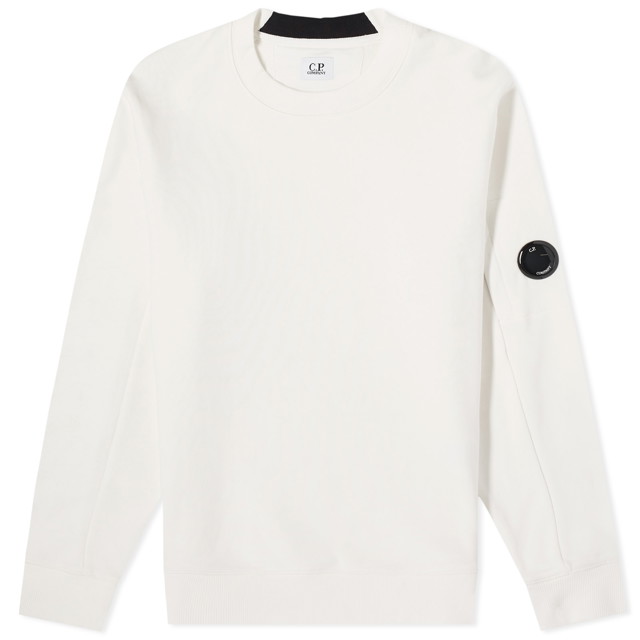 Diagonal Fleece Lens Crewneck