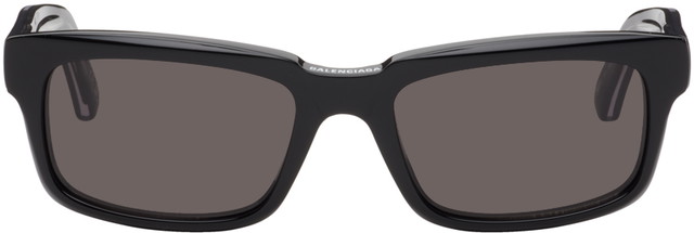 Napszemüveg Balenciaga Rectangular Sunglasses Fekete | BB0345S-001