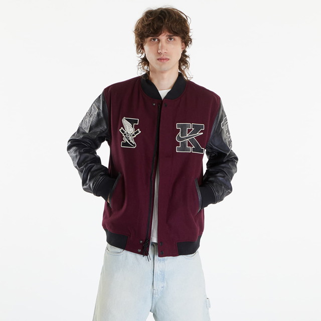 Bomber dzsekik Nike Destroyer Jacket Night Maroon/ Black Burgundia | FQ0298-681