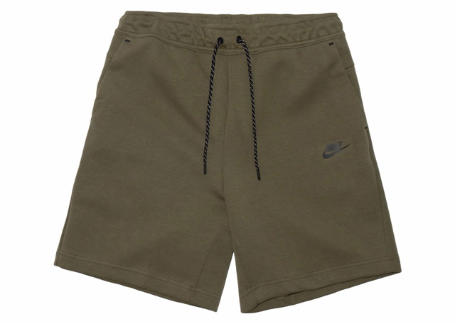 Rövidnadrág Nike Sportswear Tech Fleece Shorts Olive Green Zöld | CU4503-222