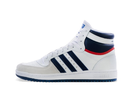 Sneakerek és cipők adidas Originals Top Ten Hi White Navy Red Fehér | GX0740