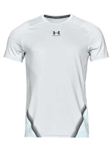 Póló Under Armour HG Armour Nov Fitted SS Tee Fehér | 1373823-014