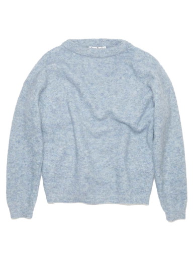 Pulóver Acne Studios Crewneck Jumper Kék | FN-WN-KNIT000638 DENIM BLUE