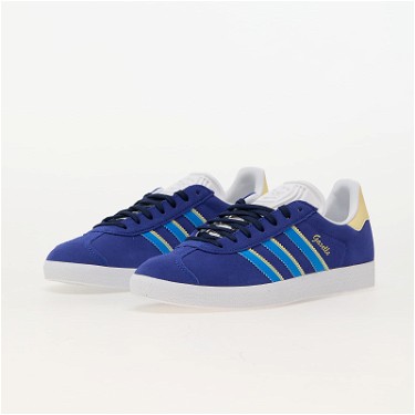 Sneakerek és cipők adidas Originals Gazelle W Royal Blue/ Brave Blue/ Almost Yellow Kék | IE0439, 4