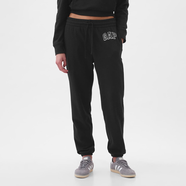 Sweatpants GAP Logo Joggers True Black V2 Fekete | 889527-00