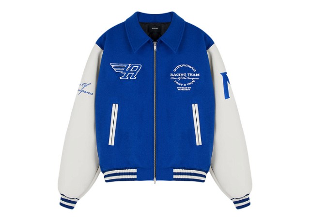 Dzsekik Represent Clo Represent Racing Team Varsity Jacket Cobalt Kék | M01143-109