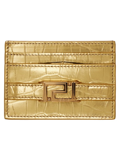 Pénztárca Versace Greca Goddess Card Holder "Gold" Fémes | 1007218_1A10014_1X00V