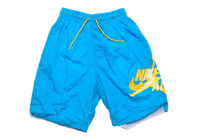 Rövidnadrág Jordan Jordan Jumpman Classics Poolside Shorts Equator Blue/Amarillo Kék | CJ4668-482