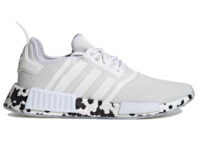 Sneakerek és cipők adidas Originals adidas NMD R1 White Speckled Camo Sole Szürke | GZ4307