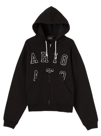 Sweatshirt AXEL ARIGATO Legend Zip Hoodie Fekete | A0389006