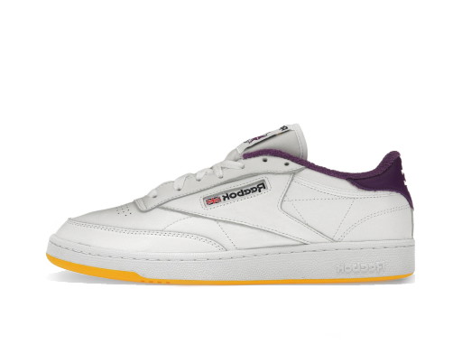 Sneakerek és cipők Reebok Club C 85 Eric Emanuel White Purple Yellow Fehér | FY3411