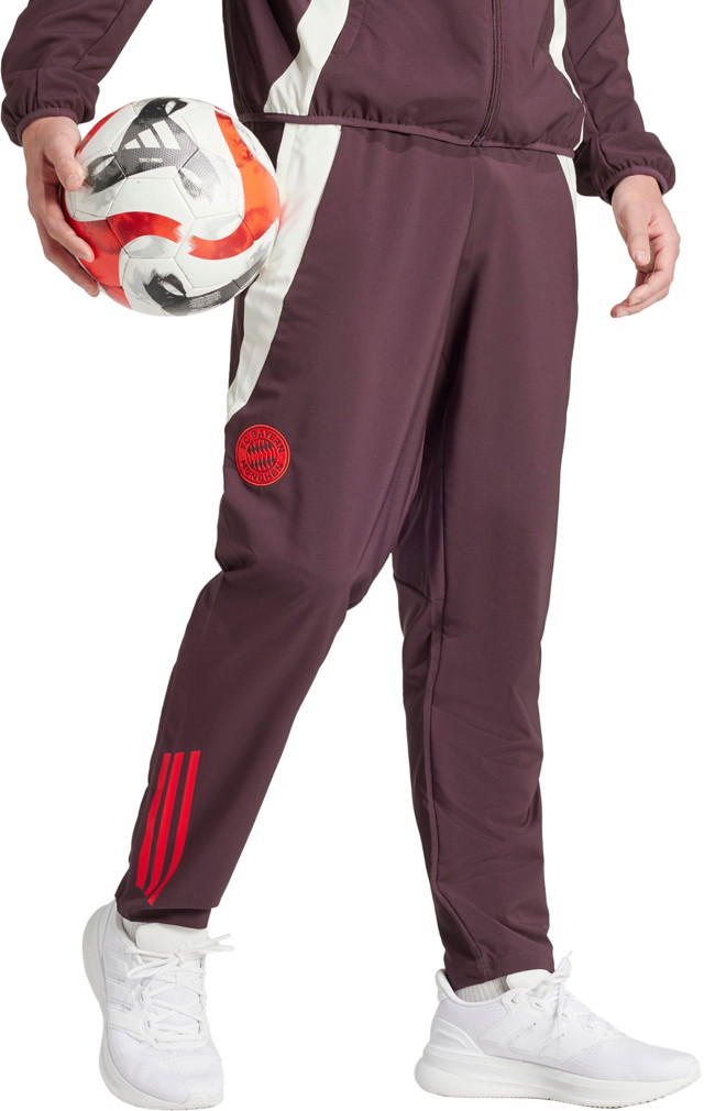 Sweatpants adidas Originals FC Barcelona PRE PNT Burgundia | is9964