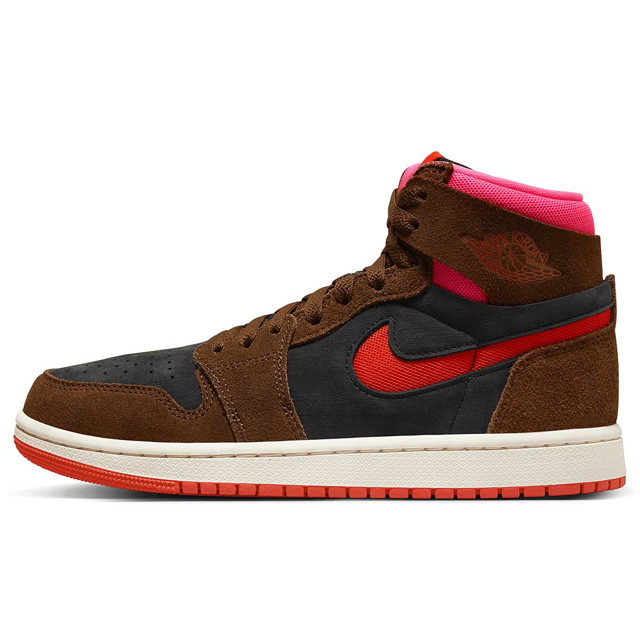 Sneakerek és cipők Jordan jordan W AIR JORDAN 1 ZOOM AIR COMFORT 2, YELLOW OCHRE/BLACK Barna | FJ5743-700