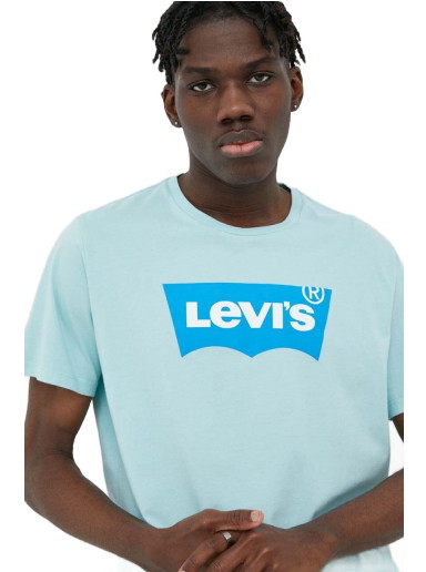 Póló Levi's Cotton T-Shirt Türkizkék | 22491.1197