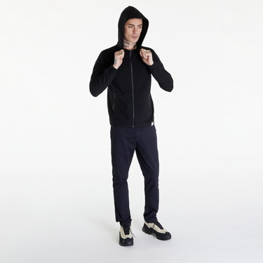 Sweatshirt CALVIN KLEIN Jeans Woven Tab Zip Through Fekete | J30J325147 BEH, 2