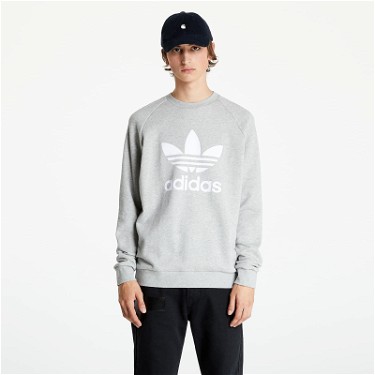 Sweatshirt adidas Originals Trefoil Crew Medium Szürke | H06650, 0