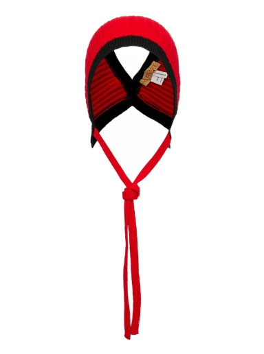Sapkák és kalapok CORMIO Knit Wool Bonnet 
Piros | CORCUFFIA POMODORONERO