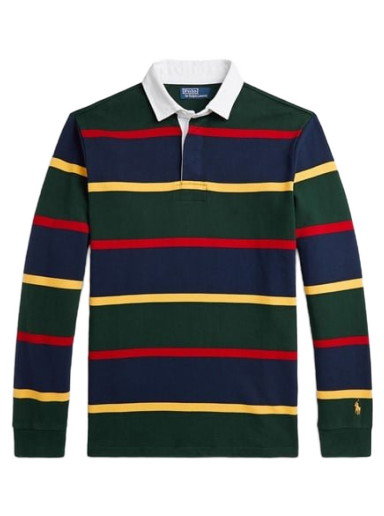 Pulóver Polo by Ralph Lauren Long Sleeve Rugby Crewneck Burgundia | 710916829003