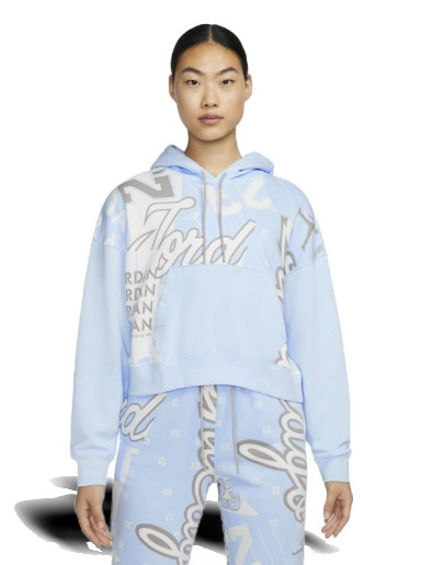 Sweatshirt Jordan Jordan Fleece All-over Printed Hoodie Kék | DD9295-438