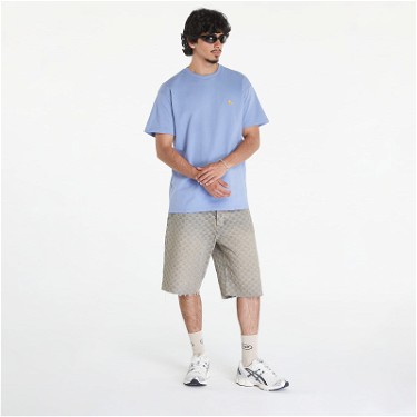 Póló Carhartt WIP Chase T-Shirt UNISEX Kék | I026391.29XXX, 2