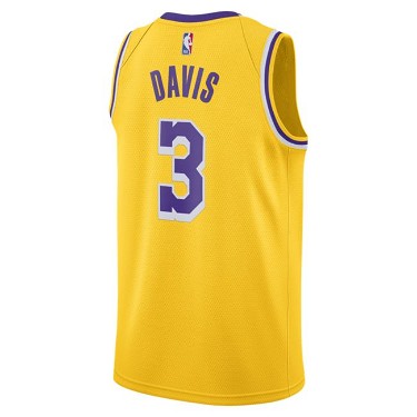 Sportmezek Nike Anthony Davis Lakers Icon Edition 2020 Jersey Sárga | CW3669-728, 1