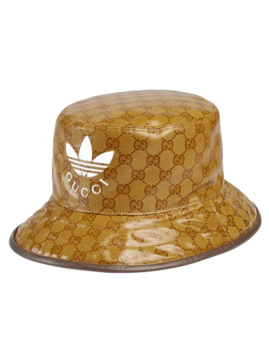 Kalapok Gucci adidas x Bucket Hat Barna | 696484 4HAP2 7164