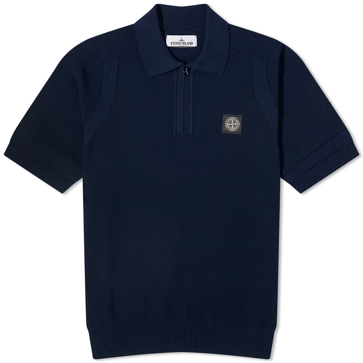 Pólóingek Stone Island Soft Cotton Patch Knitted Polo Shirt Sötétkék | 8015533B4-V0020, 0