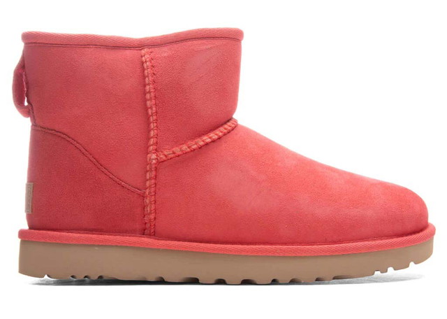 Sneakerek és cipők UGG Classic Mini II Boot Hibiscus Pink (Women's) 
Piros | 1016222-HSPK