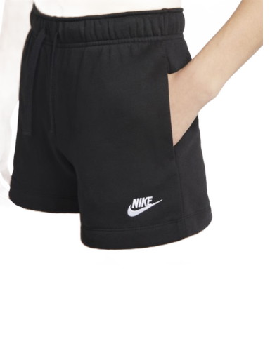 Rövidnadrág Nike Fleece Mid-Rise Shorts Fekete | DQ5802-010