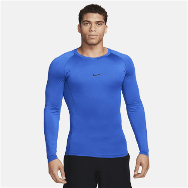 Póló Nike Pro Dri-FIT Tight Fitness Tee Kék | FB7919-480, 0