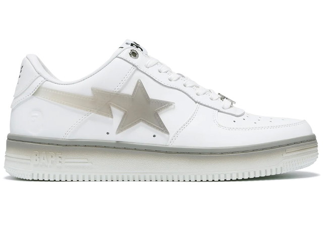 Sneakerek és cipők BAPE A Bathing Ape Bape Sta #5 White Gradient Fehér | 1J80-191-054-WHT/001FWJ801054-WHT