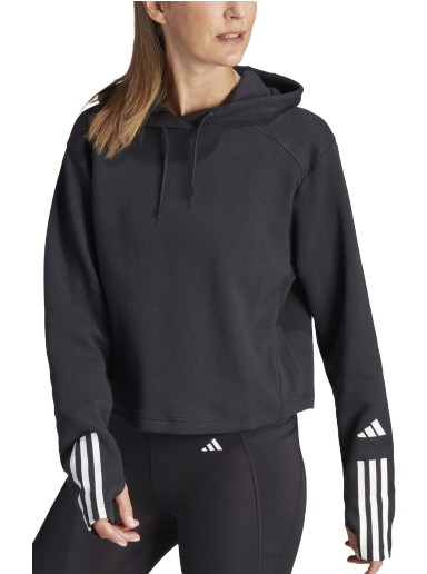 Sweatshirt adidas Originals adidas Train Essentials Cotton 3S Fekete | hz2014