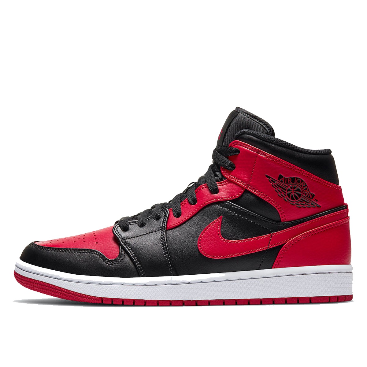 Sneakerek és cipők Jordan Air Jordan 1 Mid "Banned" Fekete | 554724-074, 1