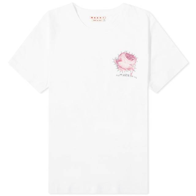 Póló Marni T-Shirt Fehér | THJE0293PX-00W01