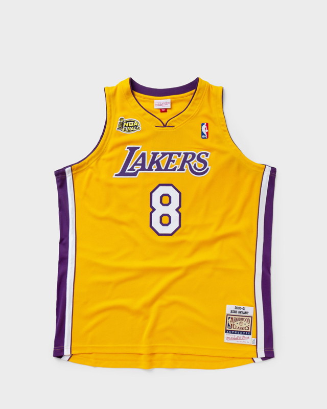 Sportmezek Mitchell & Ness NBA AUTHENTIC JERSEY LOS ANGELES LAKERS 2000-01 KOBE BRYANT #8 Sárga | AJY4SB19089-LALLGPR00KBR