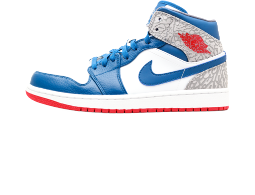 Sneakerek és cipők Jordan Jordan 1 Retro Mid True Blue Kék | 554724-107