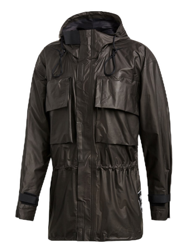 Dzsekik Y-3 Gore Tex Hooded Utility Jacket Fekete | DY7335