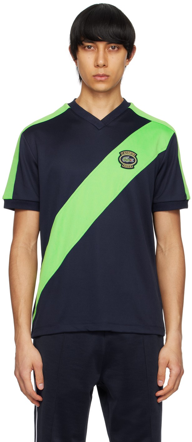 Navy & Green Heritage T-Shirt