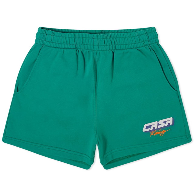 Rövidnadrág Casablanca Sweat Shorts Zöld | WS24-JTR-186-06